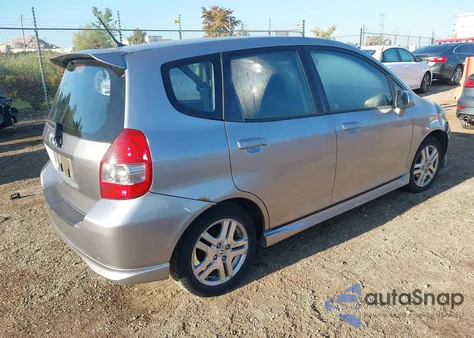 2007 Honda Fit Sport z USA, uszkodzony, nr VIN JHMGD38647S026689